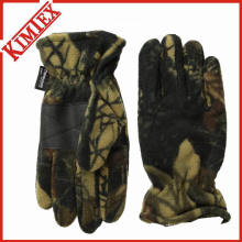 Winter Unisex Promotion Camo Polar Fleece Glove